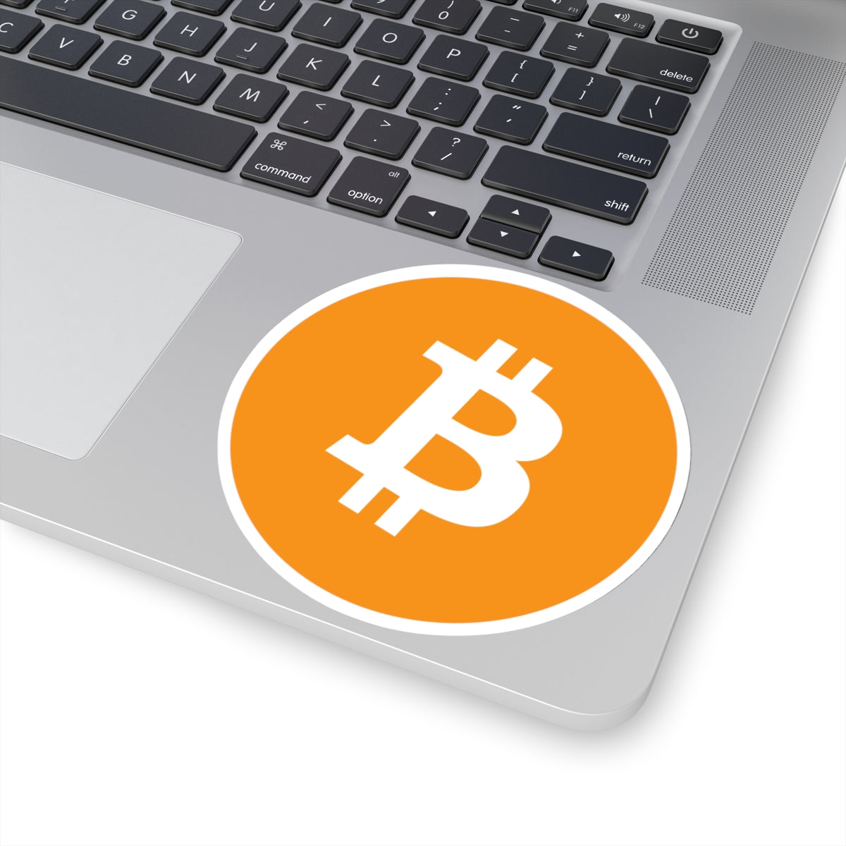 Bitcoin Cryptocurrency Logo Vinyl Sticker | $BTC