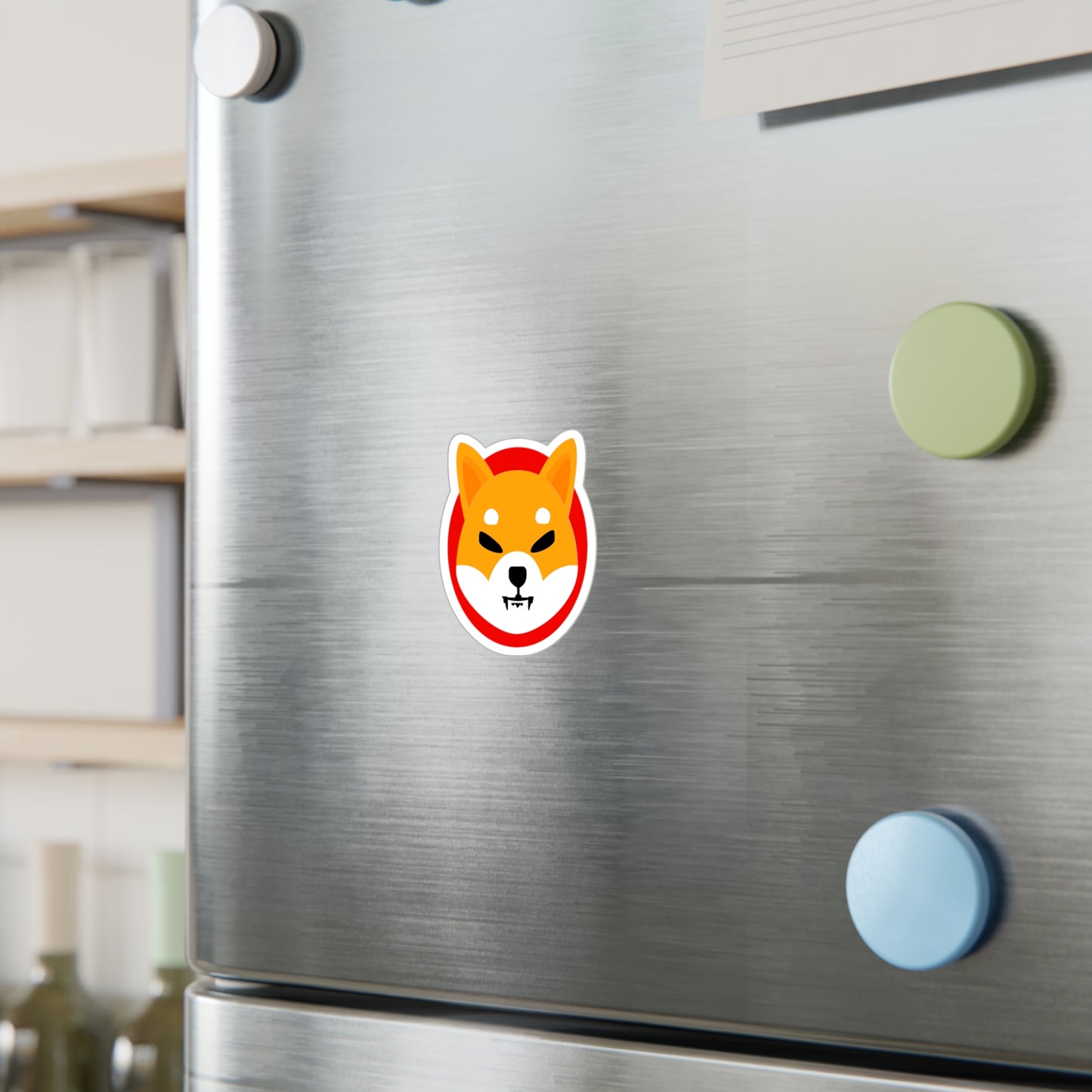 Shiba Inu Logo Vinyl Decal