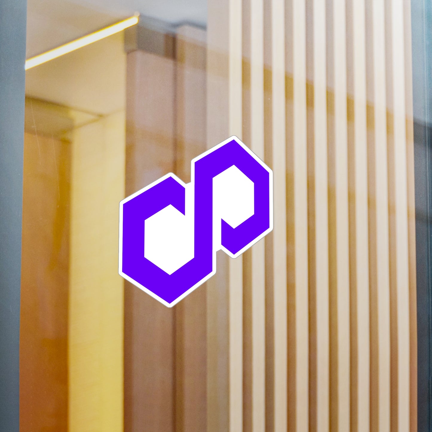 Polygon Cryptocurrency Decal | $MATIC