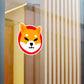 Shiba Inu Logo Vinyl Decal