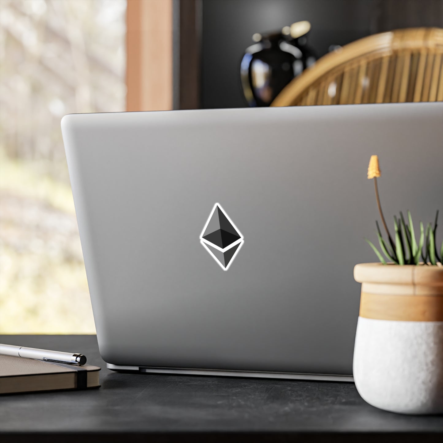 Ethereum Logo Vinyl Decal | $ETH