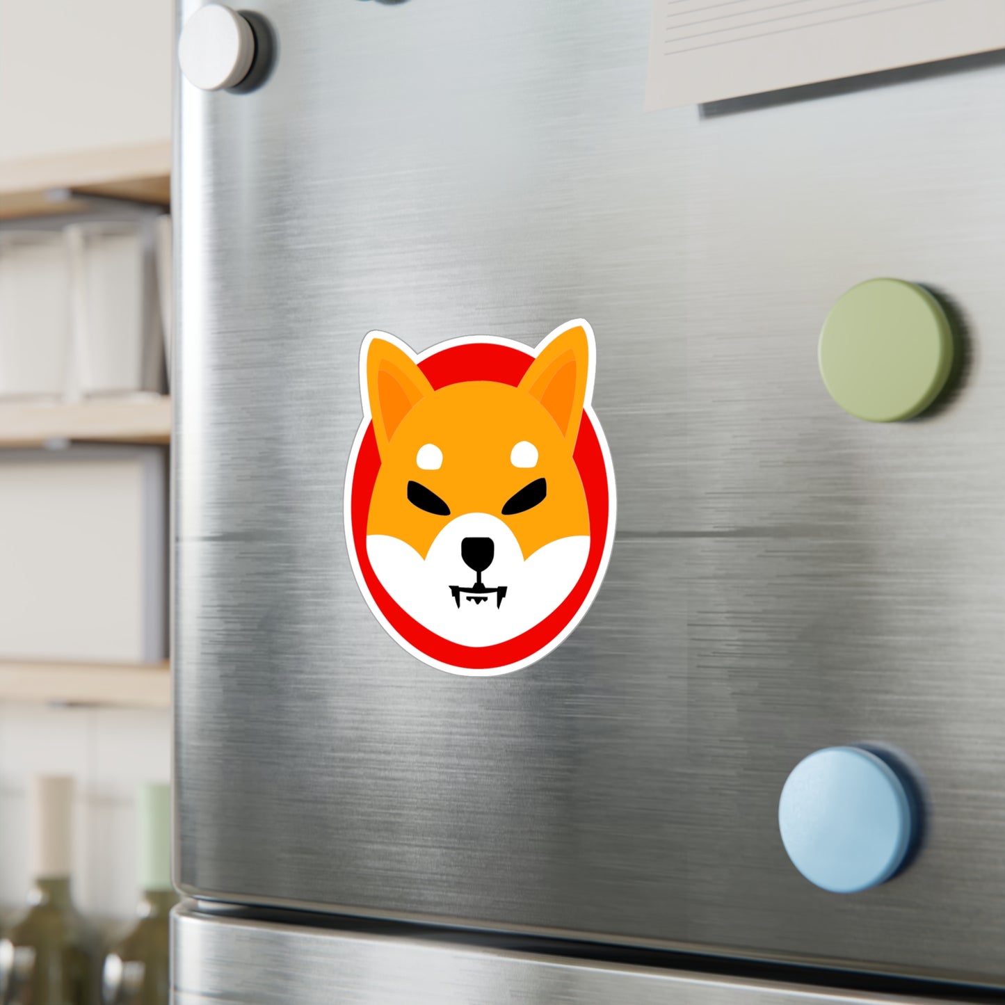 Shiba Inu Logo Vinyl Decal