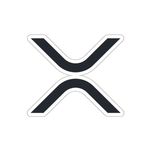 Ripple Logo Vinyl Sticker | $XRP