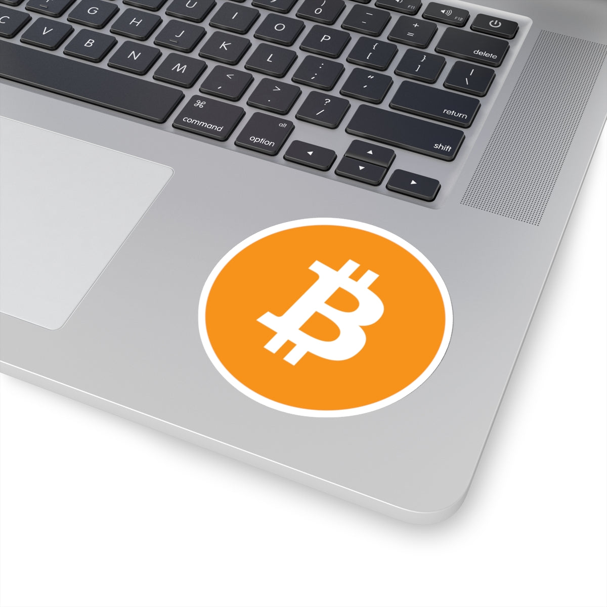 Bitcoin Cryptocurrency Logo Vinyl Sticker | $BTC