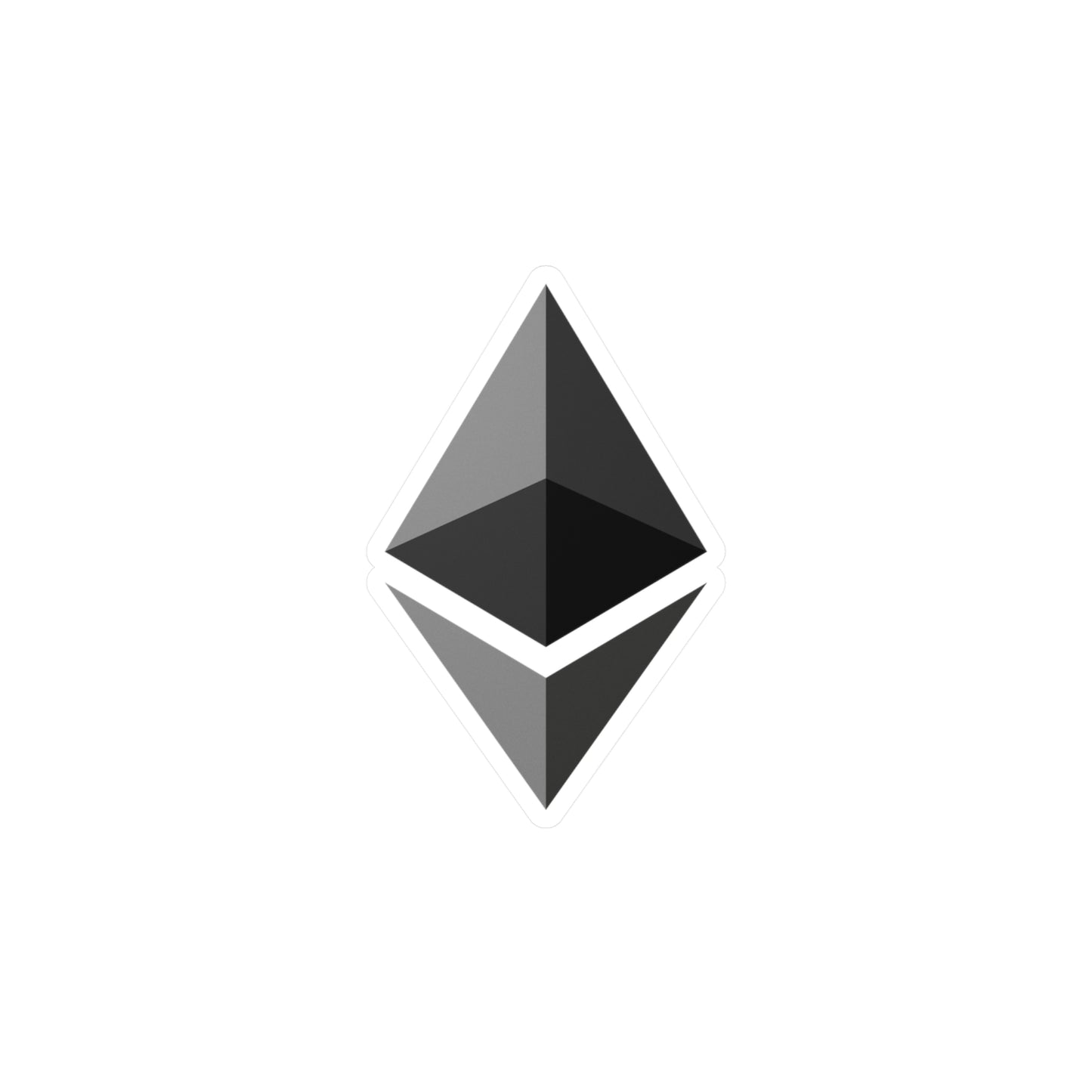 Ethereum Logo Vinyl Decal | $ETH